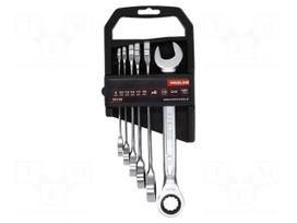 Wrench: combination spanner-set | rattle | Chrom-vanadium steel