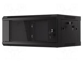 Enclosure: rack cabinet | Standard: 19" | 4U | black | Z: 450mm | X: 600mm