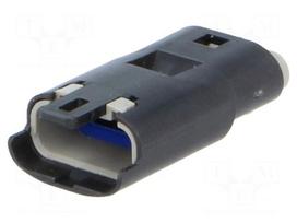 Connector: wire-wire | plug | male | Mizu-P25 | PIN: 3 | IP67 | for cable