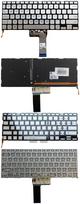 Klaviatūra ASUS X409, A412, X412, R423, R424, su pašvietimu, US