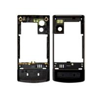 Nokia 6500 Slide back case with flash and side buttons Original Used Silver Black (Grade A)