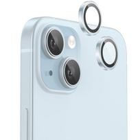 „Evelatus“ „Apple iPhone 15“ kameros objektyvo apsauga, šarvuota, mėlyna