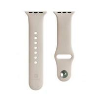 „Evelatus Apple Watch 42 / 44 / 45 mm“ silikoninės kilpos laikrodžio dirželis (S / M 110 mm) rausvo smėlio spalvos