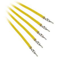 Bitfenix Alchemy 2.0 PSU Cable, 5x 40cm, Yellow BFX-ALC-40CMLY-RP