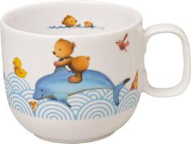 Vaikiškas puodelis Villeroy & Boch Happy as a Bear, aukščiausios kokybės porcelianas, 180 ml
