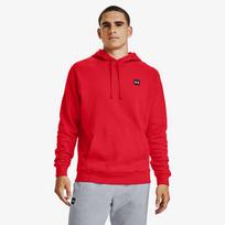 Under Armour Rival Fleece Hoodie Red - Dydis L (1357092-600 Džemperiai)