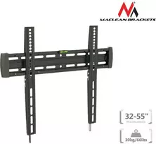 MACLEAN MC-643 Maclean MC-643 Ultra Slim TV sieninis laikiklis LCD LED plazminis plokščias lenktas 32-55