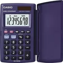 Casio HS-8VER skaičiuotuvas Kišenė Pagrindinis skaičiuotuvas Mėlyna