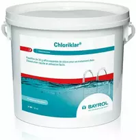 Bayrol Greito tirpimo chloro tabletės Chloriklar, 5kg