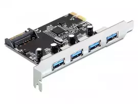 „Delock PCI Express“ kortelė > 4 x išorinis USB 3.0