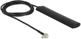 Delock Antenna LTE TS-9 kištukas 3 dBi įvairiakryptis standus juodas lipnus tvirtinimas