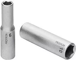 1/4' šešiakampė prailginta galvutė PROXXON 4mm