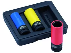 Bahco Smūginių galvučių komplektas 3 vnt 17/19/21mm