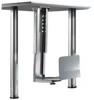 Laikiklis NEOMOUNTS BY NEWSTAR CPU Holder 30kg H:39-54cm/w: 13-23cm Sidabrinis