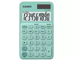 Skaičiuotuvas CASIO SL-310UC, 118×70×8.4mm, mėtų žalia sp.