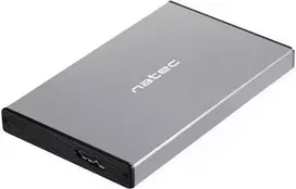 NATEC NKZ-1281 išorinis korpusas RHINO GO 2,5" SATA USB 3.0 pilkas
