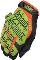 Mechanix Wear Pjūviams atsparios (5/D lygis delno srityje) apsauginės pirštinės Mechanix The Original® CR5 geltonos L dydis. Velcro, dirbtinė oda, TrekDry®, ryškios