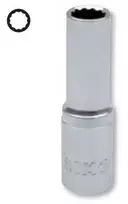 Prailginta dvylikakampė galvutė 32mm 1/2" Irimo blisteryje