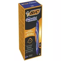 Bic Gelinis rašiklis Gel-Ocity Quick Dry, mėlynas, pakuotėje 12 vnt. 498303
