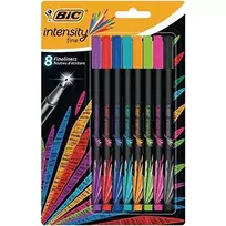Bic Rašiklių rinkinys FineLiners Intensity Fine 0,4 mm, 8 spalvų rinkinys 449268