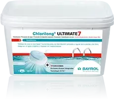 Bayrol Lėto tirpimo chloro tabletės Chlorilong Ultimate 7, 4.8 Kg