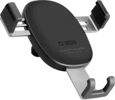 SBS TESUPPCLIPGRAVK telefono laikiklis for air vent, gravity – juodos spalvos