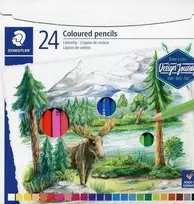Staedtler šešiakampės kreidelės 24 spalvų Design Journey