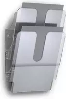 Sieninis dokumentų stovas Durable Flexiplus, A4, 2-jų skyrių, vertikalus