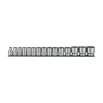 TengTools Galvučių komplektas Teng Tools M1215MM ; 15 vnt.; 1/2''; 10-32mm