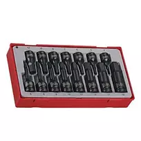 TengTools Smūginių sukimo antgalių rinkinys Teng Tools TT9015HX; 15 vnt.