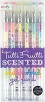 Kolorowe Baloniki Spalvingi balionai Gel Pens Fragrant Multicolor 6vnt.