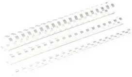 Fellowes Spiralė įrišimui plastikinė 12.5 mm, balta (1 vnt.)