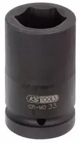 Smūginė galvutė, ilga 1" 30mm, KS Tools