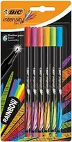 Bic Rašiklių rinkinys FineLiners Intensity Fine RAINBOW 0.4 mm, 6 spalvų rinkinys 498327
