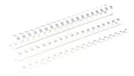 Fellowes plastikinis kalnelis apvalus 28mm, baltas, 50 vnt. 201- 240 kortų (5348602)