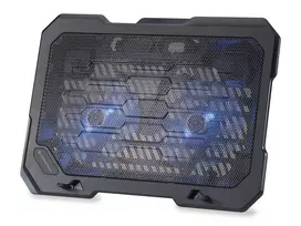 „Conceptronic THANA01B Cooling Pad 15.6“ CONCEPTRONIC 2 ventiliatorių aušinimo padas (15.6) / THANA01B