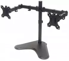 Manhattan 461559 stalinis plokščiųjų ekranų laikiklis 81,3 cm (32") Laisvai stovintis Juoda