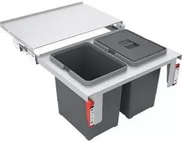 Šiukšliadėžė FRANKE, Sorter Garbo, 60-2, 18l.+18l.