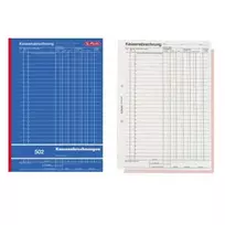 Herlitz kasos aparatas A4 502 2x50 lapų