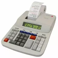 OLP Olympia CPD 512 skaičiuotuvas Desktopas Spausdintuvo skaičiuotuvas Balta