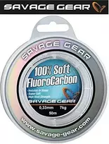 Savage Gear Fluorokarboninis Valas SG Soft 0.81mm 15m 33.0kg