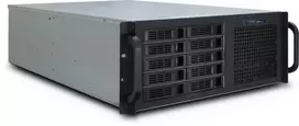 Inter-Tech 4U 4410, Server-case - juodas, 4 Hheneinheiten