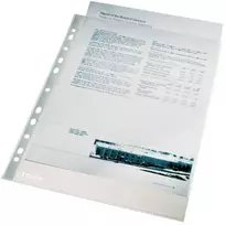 Leitz Įmautės Esselte, A4, 40 mikr., blizgios (100) 0809-103