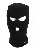 Mil-Tec Megztas pošalmis "BALACLAVA" THINSULATE 3H, Juodas