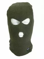 Mil-Tec Megztas pošalmis "BALACLAVA" THINSULATE 3H, ŽALIAS