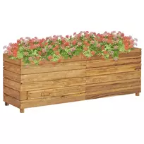 Aukštas lovelis, 150x40x55cm, perdirbtas tikmedis ir plienas