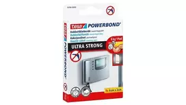 Ypač stiprios dvipusio lipnumo pagalvėlės TESA Powerbond Ultra Strong, 20mm x 0,6m, 9 vnt.