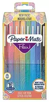 „Papermate Paper Mate“ – „Flair“ flomasteriai – įvairių spalvų – vidutinis galiukas (0,7 mm) – 16 vnt.