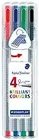 Staedtler Rinkinys 4 cienkopisĂłw Triplus Fineliner