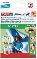 TESA LIPNIOS JUOSTELĖS 20vnt. 0,2KG POWERSTRIPS POSTER